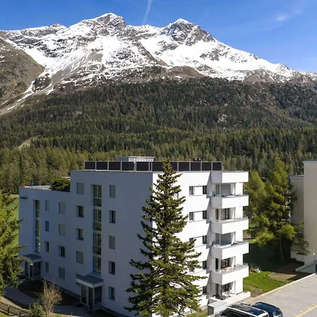 New Premium With Efireplace, Pool & Sauna Lägenhet St. Moritz